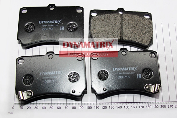 Комплект тормозных колодок DYNAMATRIX-KOREA DBP715