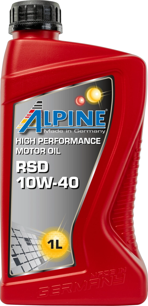 Alpine rsd diesel-special sae 10w-40 1l api cf acea b4 merсedes benz 229.1 vw 505.00 ALPINE 0100121