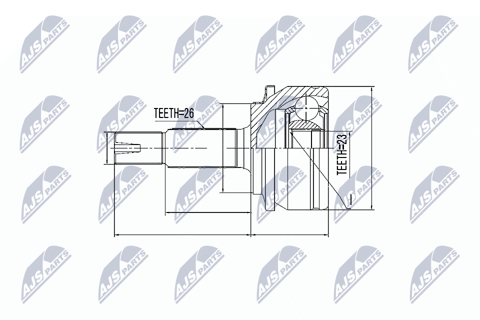 Шруc наружний NTY NPZ-TY-061