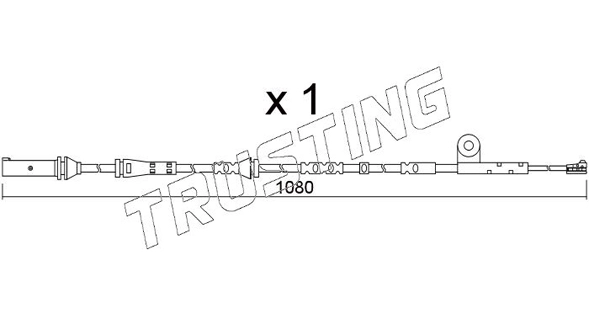 Датчик износа тормозных колодок TRUSTING SU.367