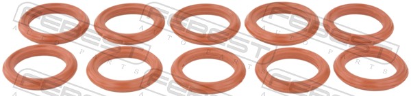 Кольцо уплотнительное патрубка вентиляции картера pontiac chevrolet FEBEST RINGAH-033-PCS10
