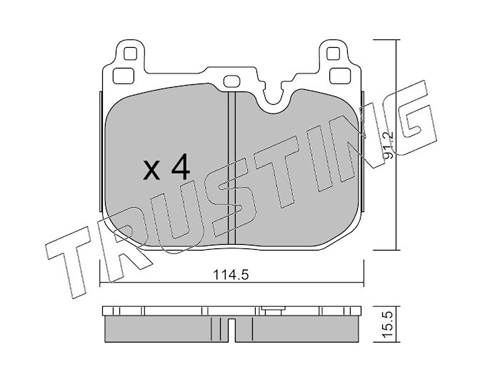 К-т дисков. тормоз. колодок