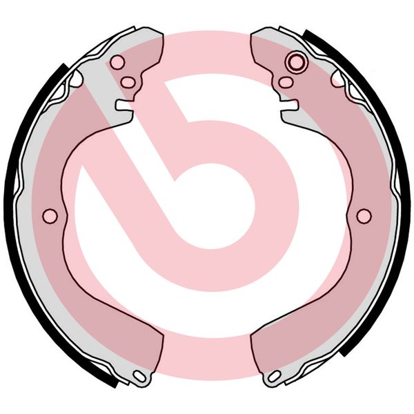 Brake shoe BREMBO S 54 525
