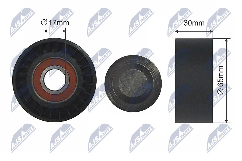 Ролик ford transit tt9 06-13 NTY RNK-FR-020