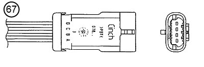 Лямбда-зонд oza770-ee63 NTK 92080