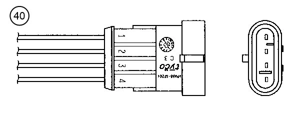Лямбда-зонд oza770-ee61 NTK 94065