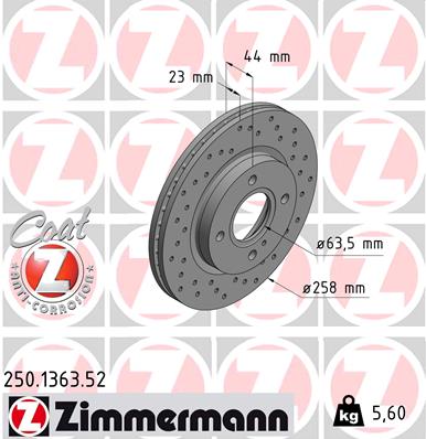Тормозной диск sport brake disc z