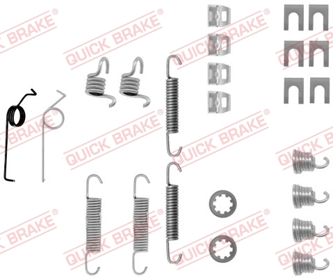 Комплектующие тормозной колодки QUICK BRAKE 105-0519
