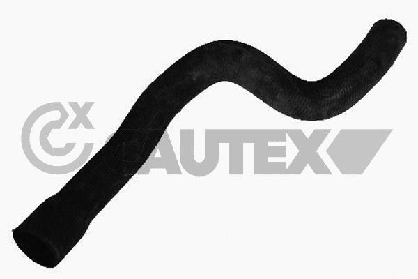 Патрубок радиатора CAUTEX 486522