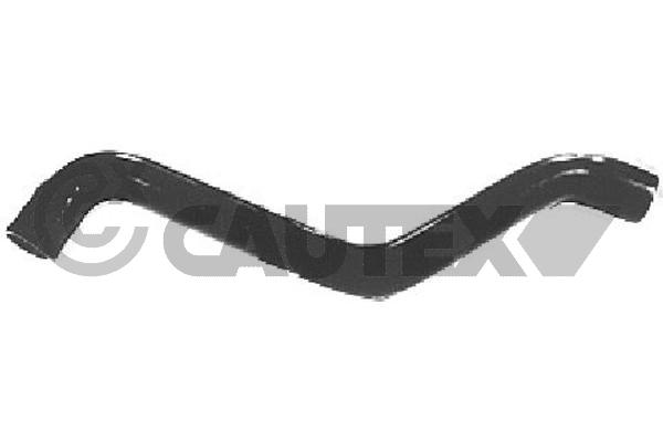Патрубок радиатора CAUTEX 466015