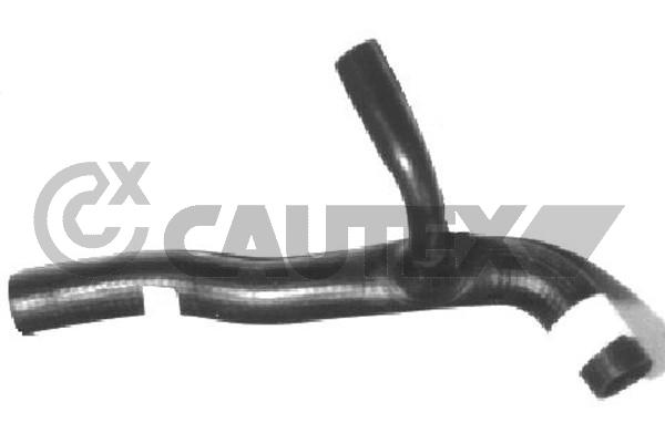 Патрубок радиатора CAUTEX 466001