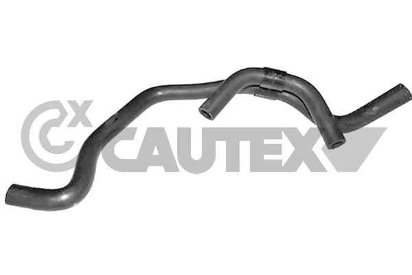 Патрубок системы отопления volkswagen transporter t5 1.9d 03-09 CAUTEX 752770