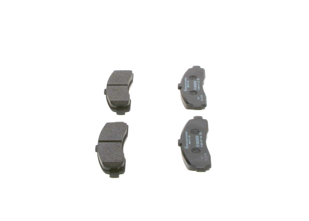 Тормозные колодки BOSCH 0986461122