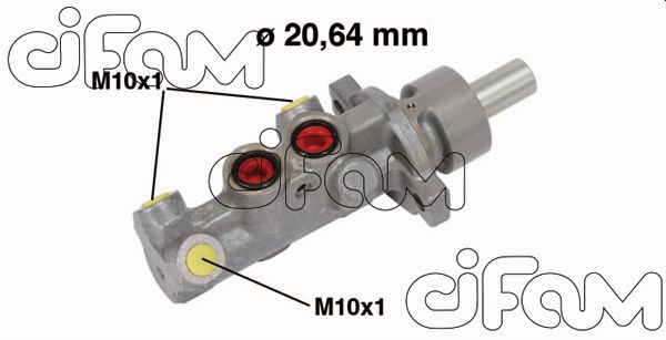 Главный тормозной цилиндр CIFAM 202-708