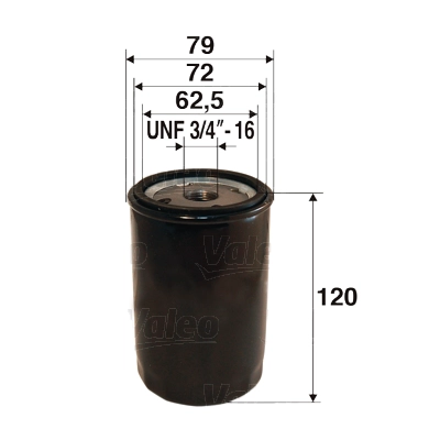 Масляный фильтр VALEO 586029
