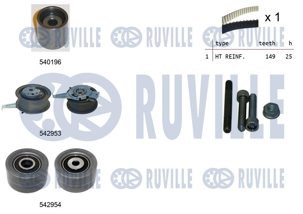 Комплект грм audi a4 b9 RUVILLE 550508