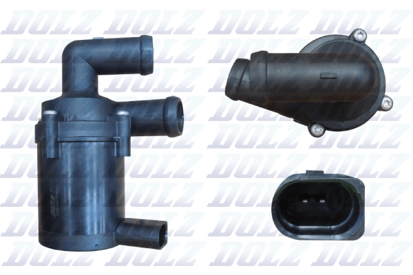 Насос водяной электрический vag touareg DOLZ EA574A