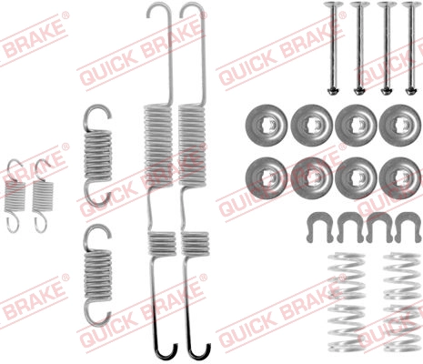 Ремкомплект стояночного тормоза QUICK BRAKE 105-0733