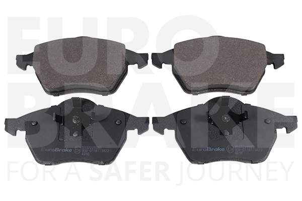 Тормозные колодки дисковые передние EUROBRAKE 5502229985