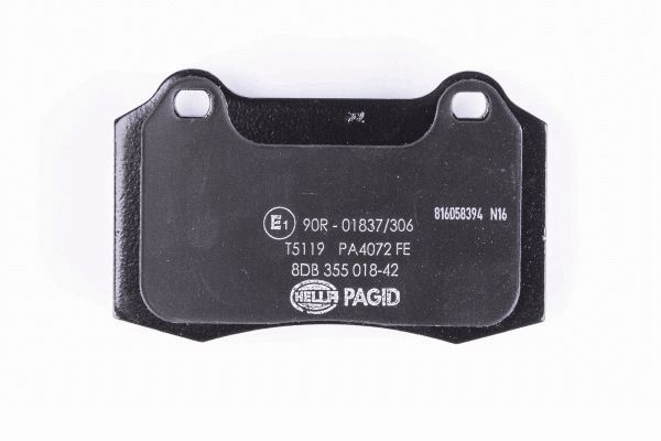 Колодки тормозные дисковые HELLA/BEHR/PAGID 8DB355018421