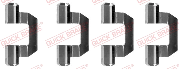 Комплектующие колодок дискового тормоза QUICK BRAKE 109-1077