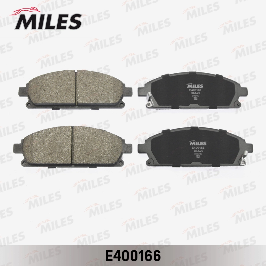 Колодки тормозные MILES E400166