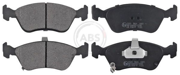 Колодки торм пер toyota avensis 97-03 A.B.S. 37029