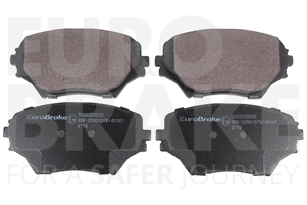 Колодки тормозные дисковые EUROBRAKE 5502224555