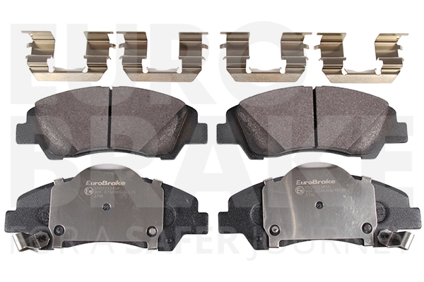 Тормозные колодки дисковые передние EUROBRAKE 5502223450