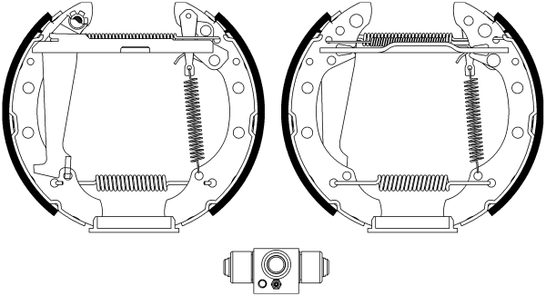 Запчасть HELLA/BEHR/PAGID 8DB355022-711