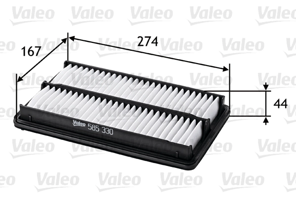 Фильтр воздушный VALEO 585330