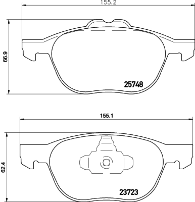 1628925 HELLA/BEHR/PAGID T2247