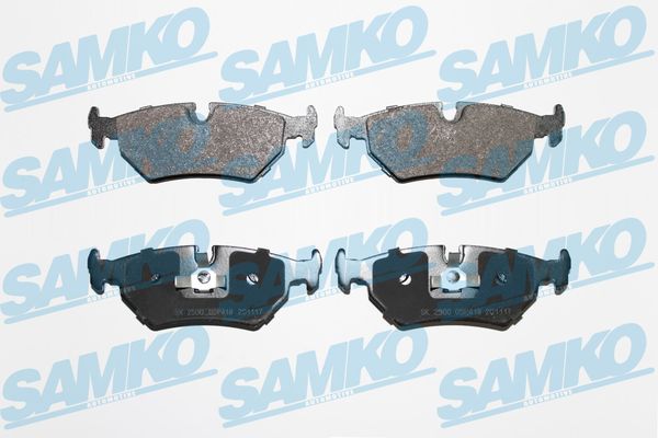 Колодки тормозные дисковые SAMKO 5SP418