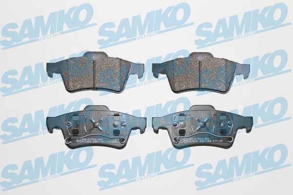 Колодки тормозные дисковые SAMKO 5SP1189