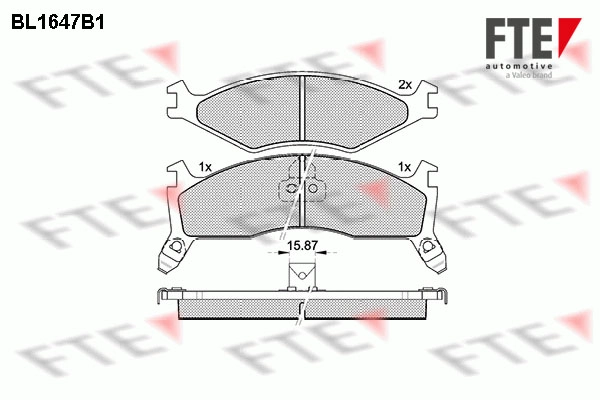Запчасть FTE BL1647B1