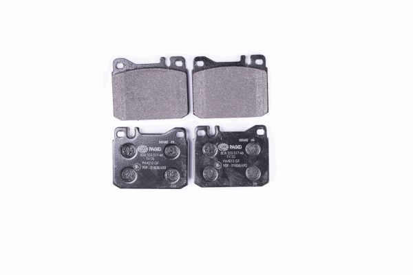Колодки тормозные дисковые HELLA/BEHR/PAGID 8DB355017-461
