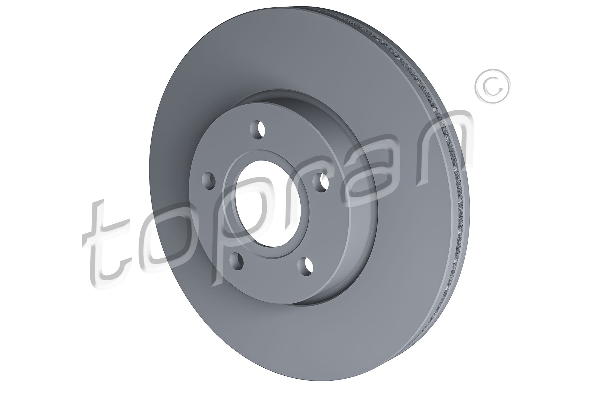 Brake disc HANS PRIES/TOPRAN 304728