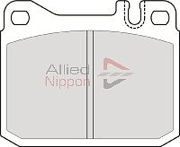 Колодки дисковые ALLIED NIPPON ADB0125