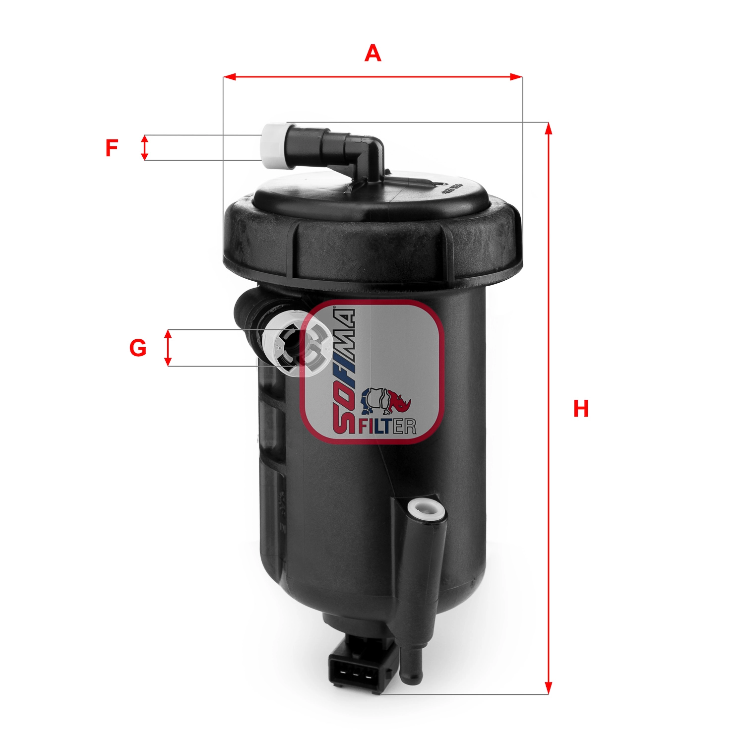Корпус топливного фильтра SOFIMA S 5147 GC