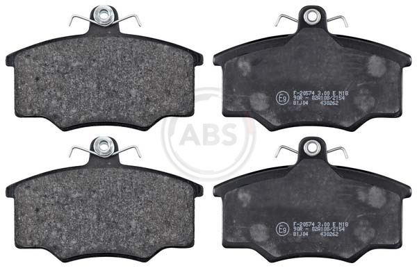 Колодки тормозные дисковые A.B.S. 36138