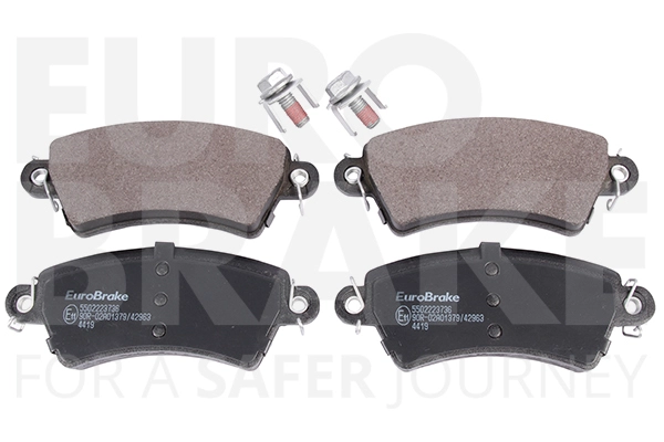 Тормозные колодки дисковые передние EUROBRAKE 5502223736