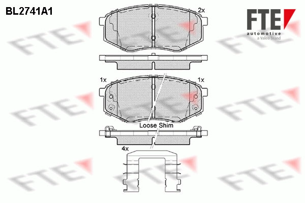 Запчасть FTE BL2741A1