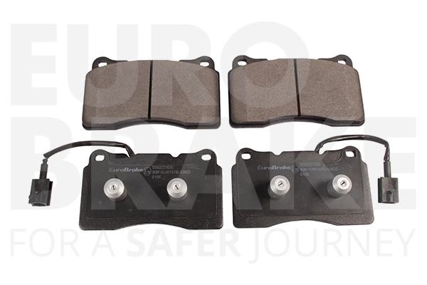 (производитель eurobrake) тормозные колодки дисковые передние EUROBRAKE 5502221035