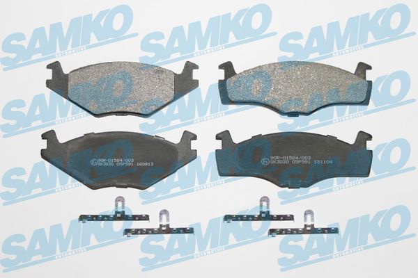 Колодки тормозные дисковые SAMKO 5SP591