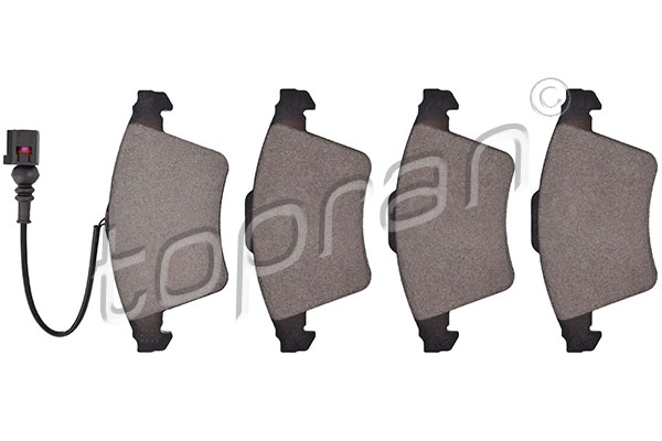 Set brake pads HANS PRIES/TOPRAN 110540