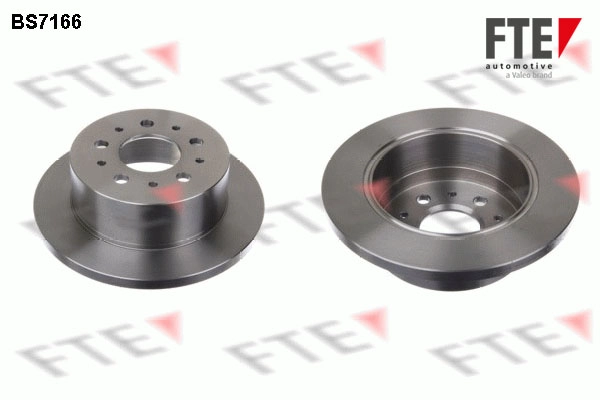 Диск тормозной FTE BS7166