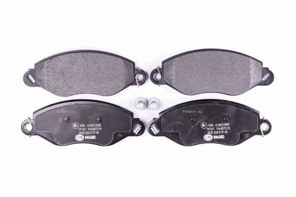 Колодки тормозные дисковые HELLA/BEHR/PAGID 8DB355019451