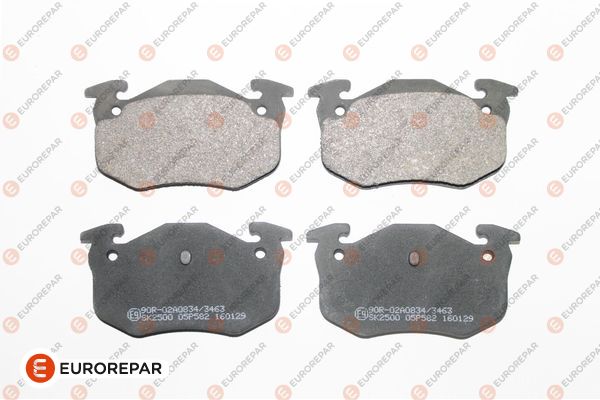 Колодки тормозные дисковые EUROREPAR 1639370680