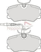 Комплект тормозных колодок ALLIED NIPPON ADB1512