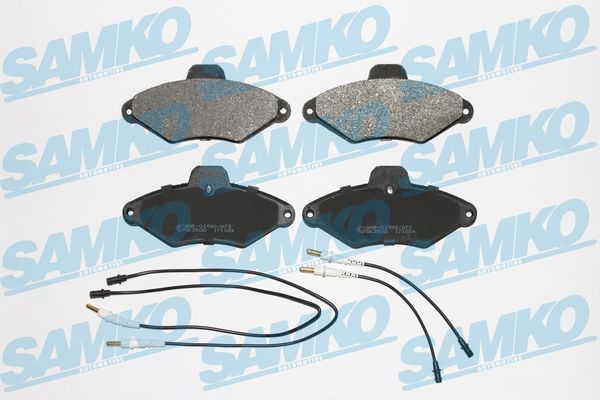Колодки тормозные дисковые SAMKO 5SP487